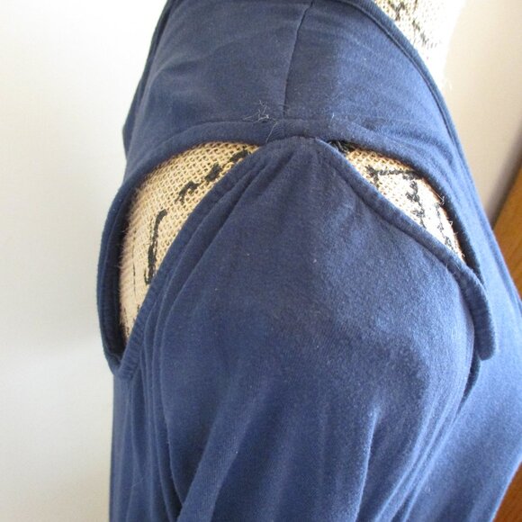 Torrid Womens Baby Doll Dress, Navy Blue SS, Button Front,Torrid Size 3 (22-24) - Picture 7 of 12